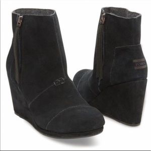 Toms Desert Wedge Ankle Boots